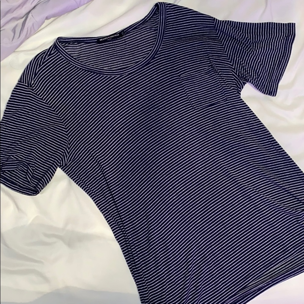 BRANDY MELVILLE Striped Shirt